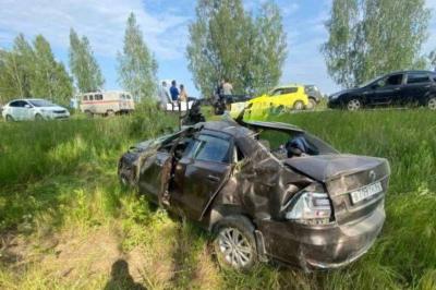 В Шиловском районе легковушка вылетела в кювет